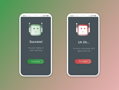 Daily UI 11 - Flash Message app design ui ux