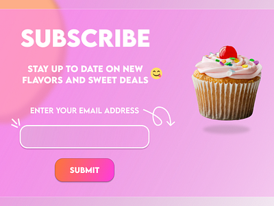 Daily UI 26 - Subscribe