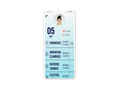 Daily UI 41 - Workout Tracker