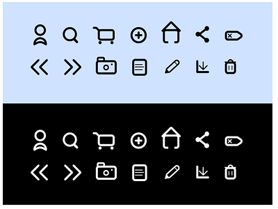 Daily UI 55 - Icon Set