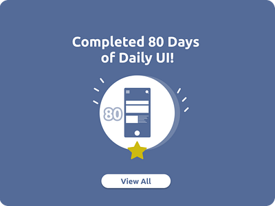 Daily UI 84 - Badge