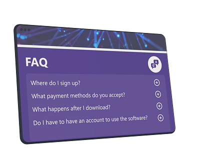 Daily UI 92 - FAQ