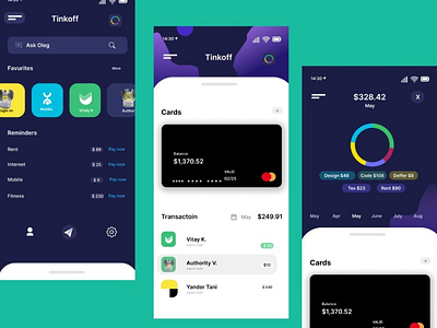 Transaction app designs app design typography ui ux