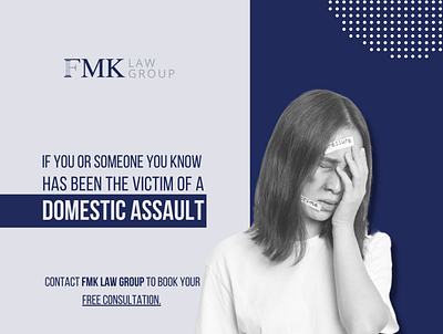 Justice For Domestic Assault Victims graphic design