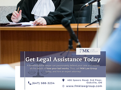 Bail Lawyer in Oakville & Brampton bail lawyer branding criminal defense lawyer lawfirm