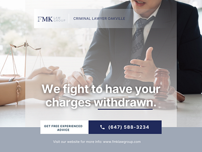 FMK Law Group Fight To Have Your Charges Withdrawal bail lawyer branding criminal defense lawyer criminal lawyer in oakville fmklawgroup graphic design lawfirm