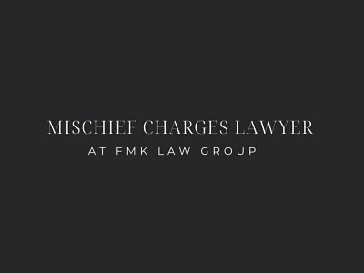 Mischief Charges Lawyer-FMK Law Group bail lawyer branding criminal defense lawyer criminal lawyer in oakville design fmklawgroup graphic design illustration lawfirm logo