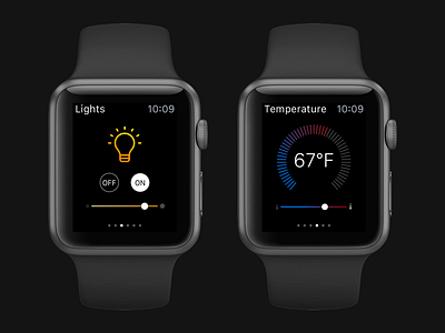 Smart Home Apple Watch Concept app apple lviv ui ux watch