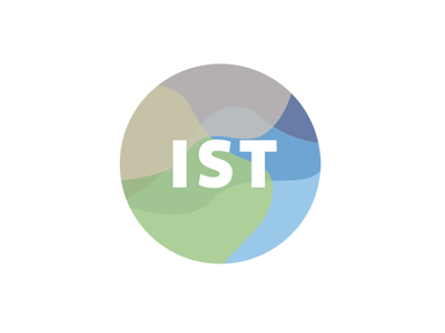 IST circle earth globe identity ist logo logotype