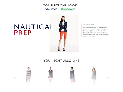 Tommy Hilfiger: Product Detail Page clothing fashion product tommy hilfiger ui ux web