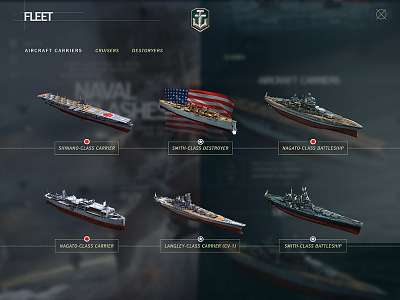 Naval Fleet battleship fleet game naval promo ships wargaming warship wows