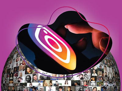 Upgrade your Instagram! business ebook illustration instagram social media