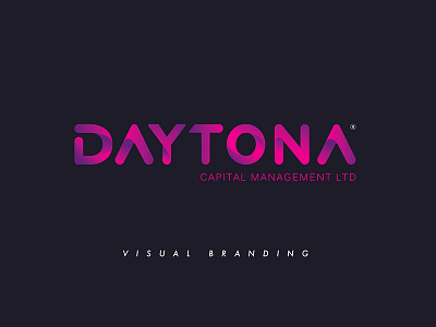 Daytona Logo bank branding ci identity logo logotype moneytransfer