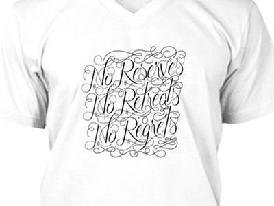 William Borden T-Shirt calligraphy forsale hand lettering quote teespring tshirt