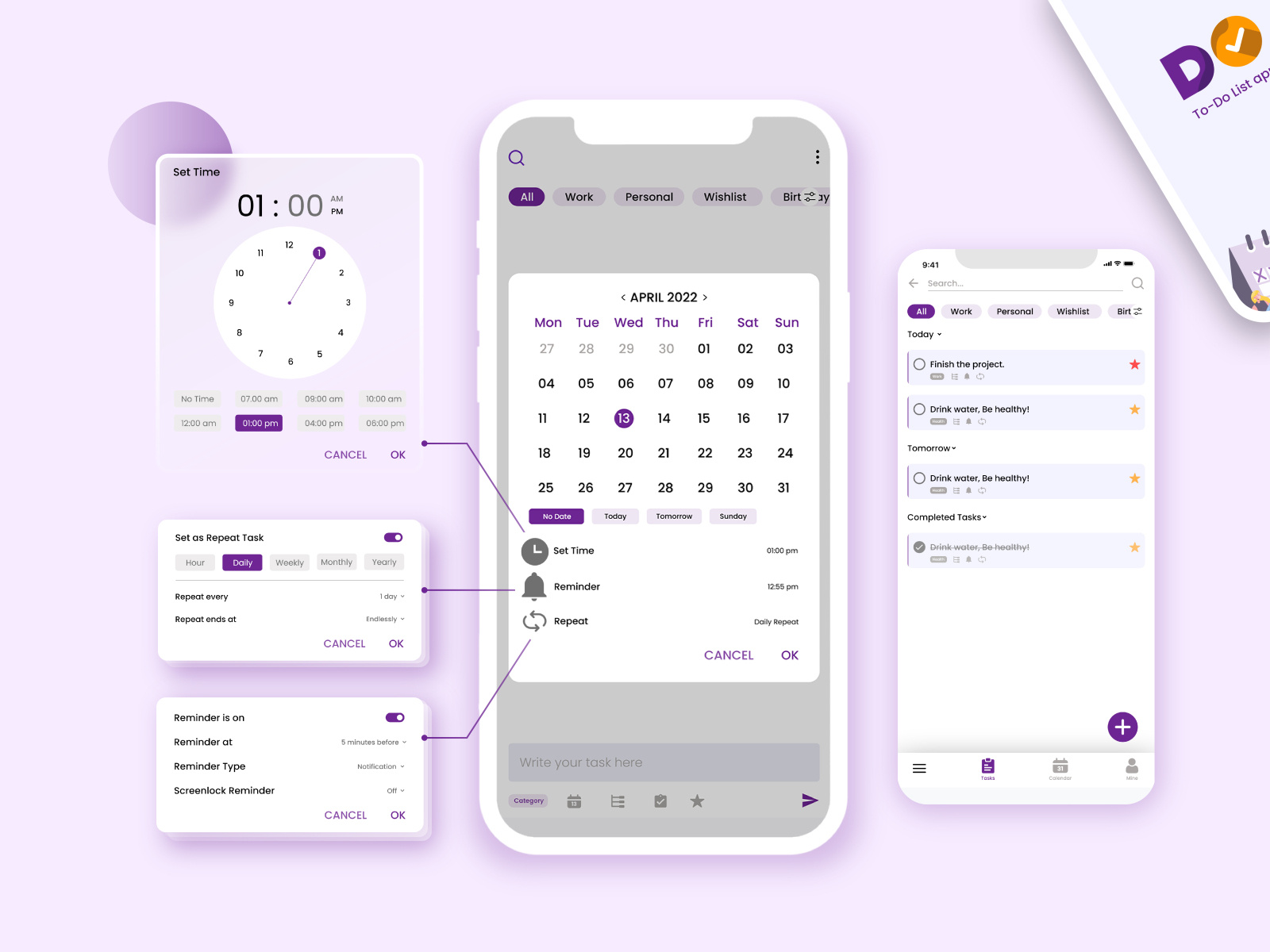 Do App UI/UX Design by Surya D on Dribbble