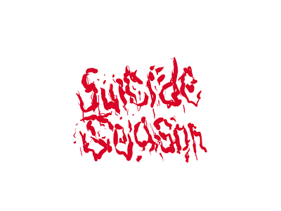 bmth's suicide season branding death metal design graphic design logo metal metal logo
