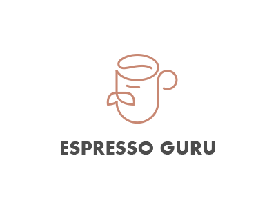 Espresso Guru bean coffee cup espresso face guru mustache