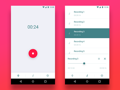 Recorder UI