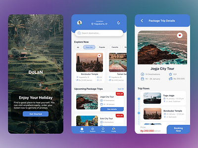 Dolan - Travel Mobile App