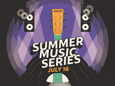 Summer Music Series guitar music summer upslope
