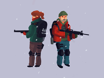 Super Agents character design characters illustration the division video games xboxone
