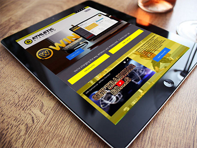 Athletic Standard | iPad layout ( UI / UX design )