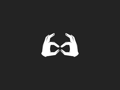 Bow-tie art bow bow tie element fingers gloves hands logotype vector