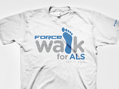 Walk for ALS Shirt als awareness design logo mark merchandise print shirt tshirt