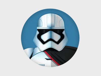 Captain Phasma captain phasma chrome episode 7 fan art helmet star wars stormtrooper the force awakens vector