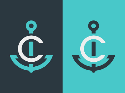 Coronado Anchor anchor branding design identity illustration letter logo logomark mark nautical typography vector