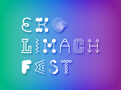 Eko Limach Fest (ELF) branding logo visual identity