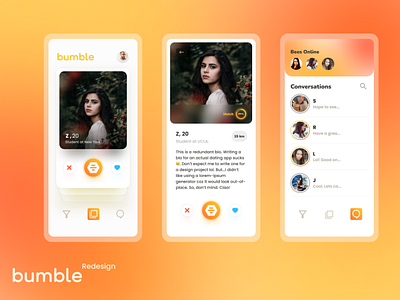 Bumble redesign