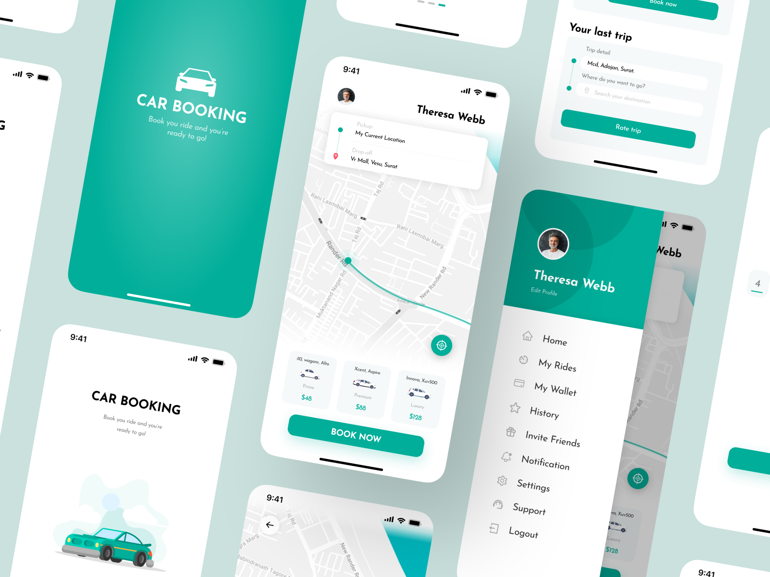 Car Booking - Car Rental App by Nikhil Kumbhani on Dribbble