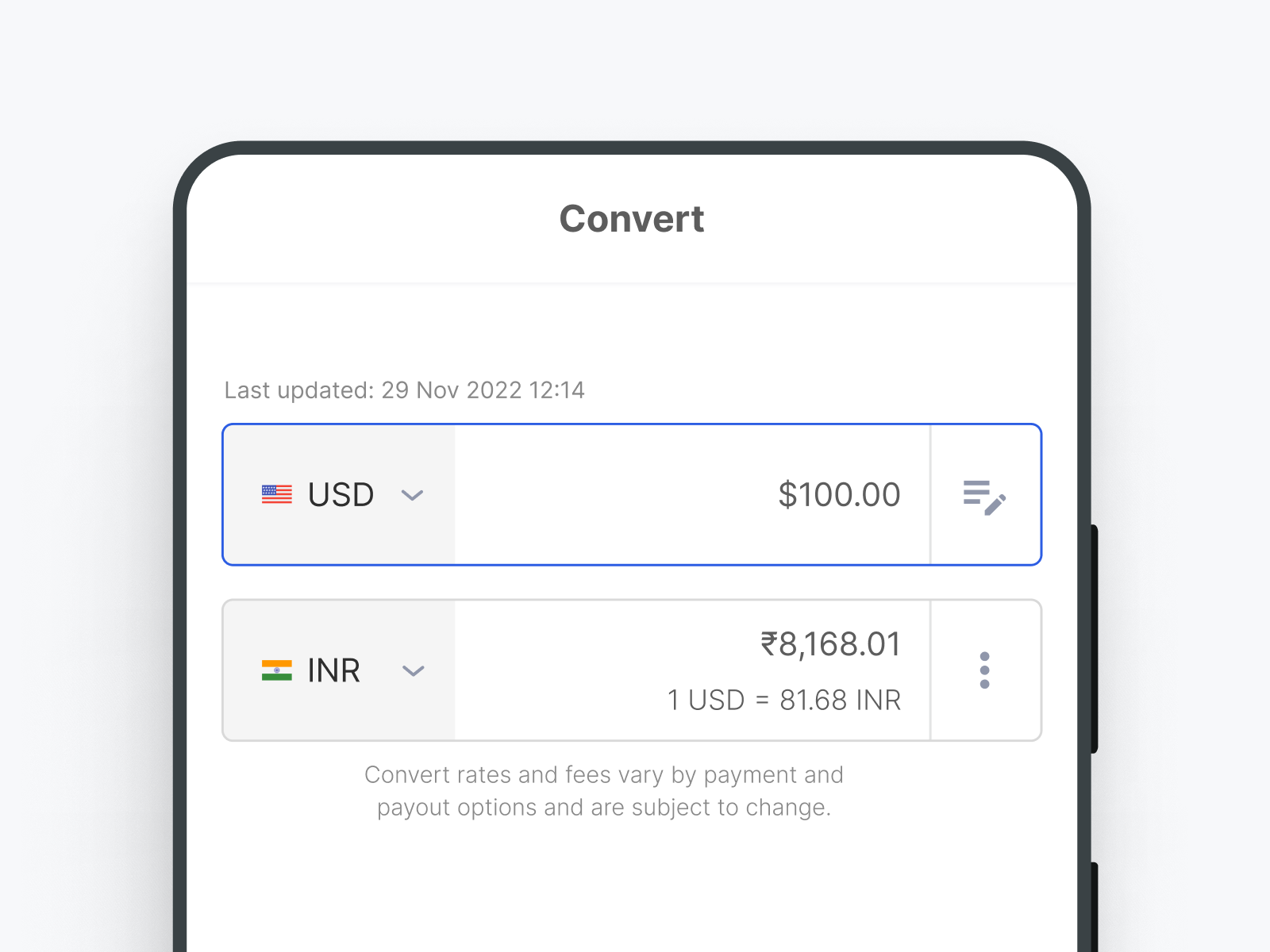 Currency Convertor Mobile App By Rana Darji On Dribbble