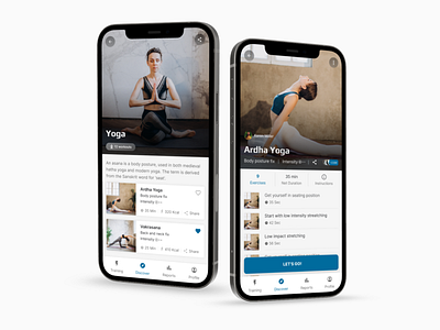 Simpl Yoga - Mobile App for Yoga and Meditations app appdesign clean design fitness icon meditiation mental health mockup spiritual typography ui uidesign ux workout workout app yoga yoga homescreen yogaapp