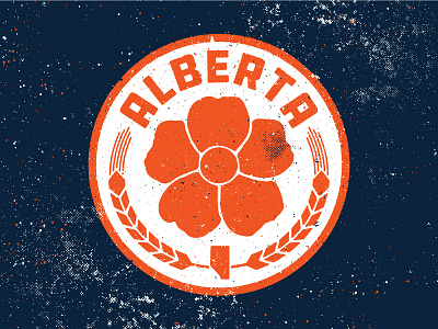 Alberta Badge art direction brand branding illustration logo space sports video game