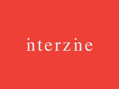 Interzine Wordmark