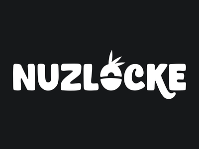 New Nuzlocke Logo design illustration logo pokemon webcomic