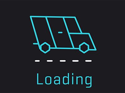 Loading animation with a clumsy car animation car clumsy fume gif loader loading street