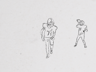 The Rivalry Live On - La Cueva vs. Eldorado athletics cartoon design digital football frame hand animation high school score social sports touchdown