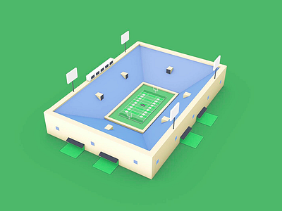 Football Field | 3D