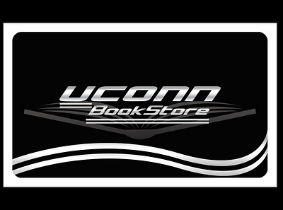 UCONN Bookstore Business Card Design graphic design