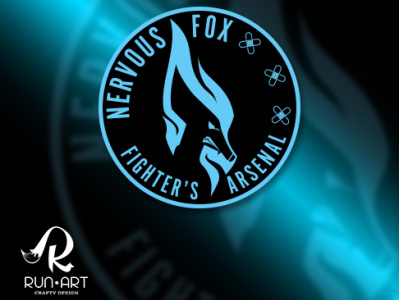 design for patch Nervous Fox brand