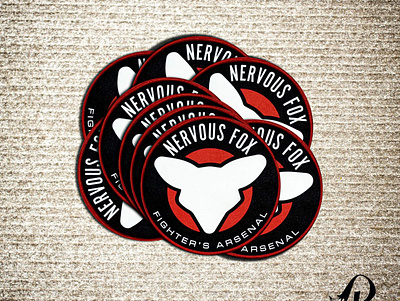 patch in sublimation Nervous Fox brand