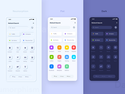 Design Styles dark dark ui dribble flatdesign neumorphism ui ux design ux visual design