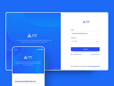 Login Page branding design dribbble illustration logo typography ui ux design ux visual visual design web