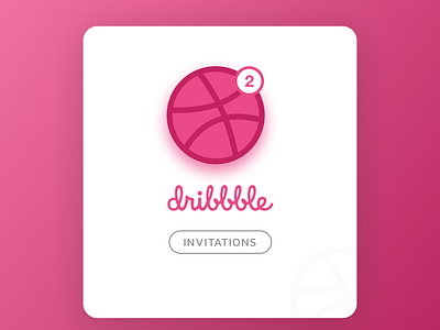 Dribbble Invitations design dribbble invitation card invitation design