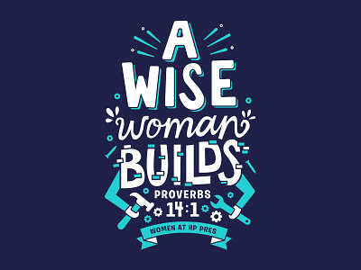 Proverbs Shirt build gear nail proverbs quote ribbon screw t shirt type typography woman