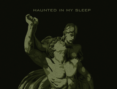 haunted in my sleep app branding design graphic design illustration logo typography ui ux vector
