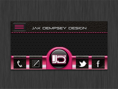 JD Design App Ui Panel buttons ios iphone panel pink stitching ui